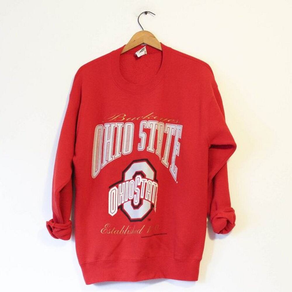 Vintage Ohio State University OSU Buckeyes Sweatshirt Large